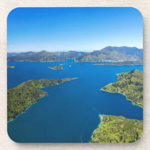 Dessous-de-verre Baie Torea, Queen Charlotte Sound, Marlborough
