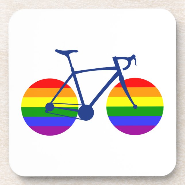 Dessous-de-verre Balade En Vélo Pride (Devant)