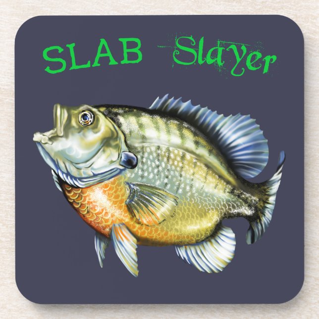 Dessous-de-verre Balayage de la dalle de sébaste Bluegill (Devant)