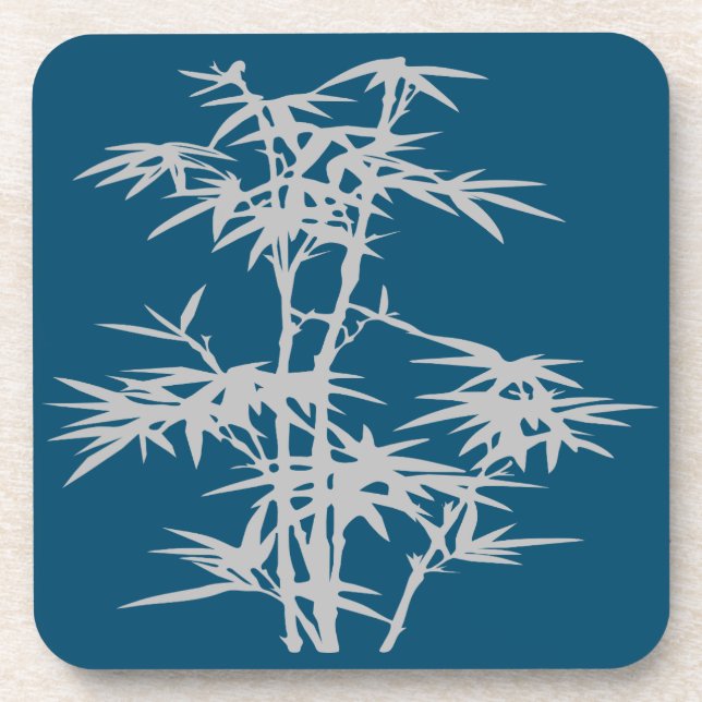 Dessous-de-verre Bamboo Zen design japonais (Devant)