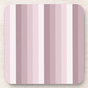 Dessous-de-verre Bandes d'ombre à quartz rose