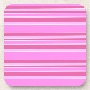 Dessous-de-verre Bandes roses