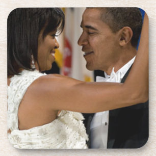 Dessous-de-verre Barack et Michelle Obama