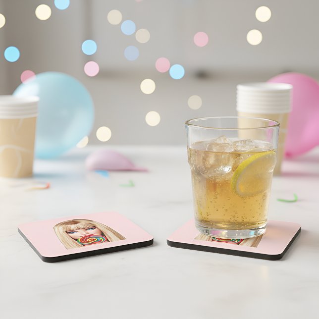 Dessous-de-verre Barb Beverage Coaster (Créateur téléchargé)