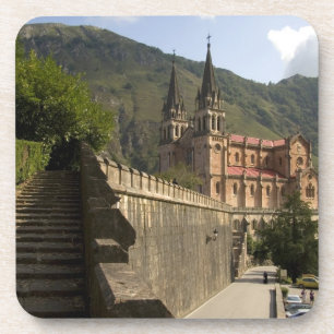 Dessous-de-verre Basilique de Covadonga, nord-ouest de l'Espagne.
