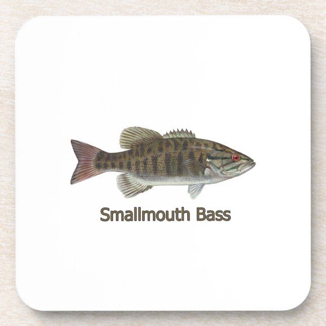 Dessous-de-verre Basse de Smallmouth (Devant)