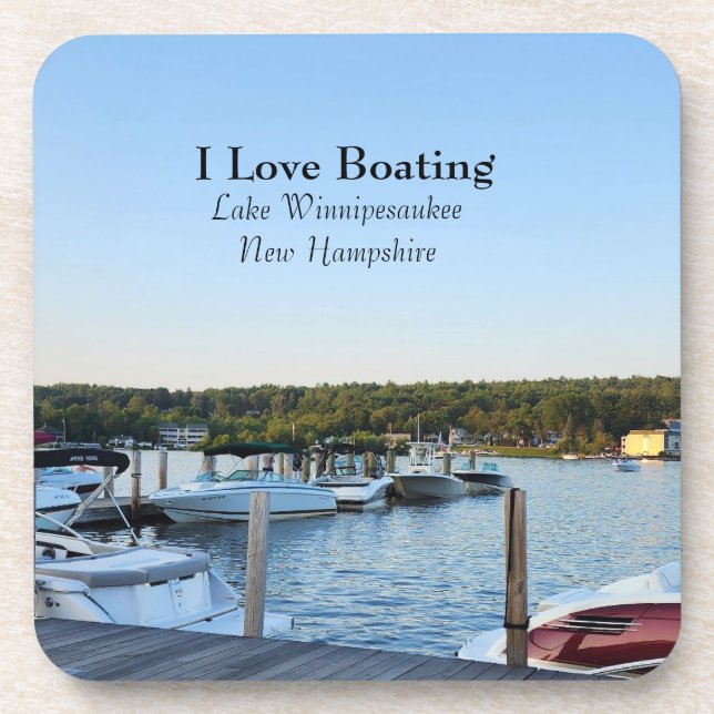 Dessous-de-verre Bateau Lake Winnipesaukee New Hampshire (Devant)