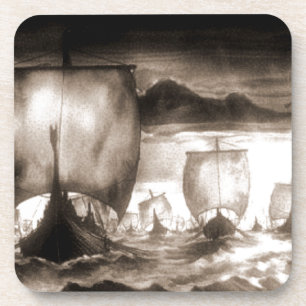 DESSOUS-DE-VERRE BATEAUX DE VIKING