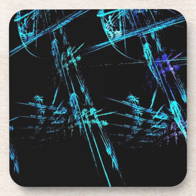 Dessous-de-verre Bâton bleu (Devant)