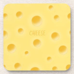 Dessous-de-verre Beau Fromage Suisse Jaune Personnalisé