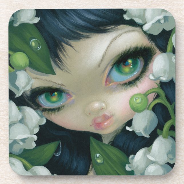 Dessous-de-verre "Beautés toxiques XI : Le muguet" Coaste (Devant)