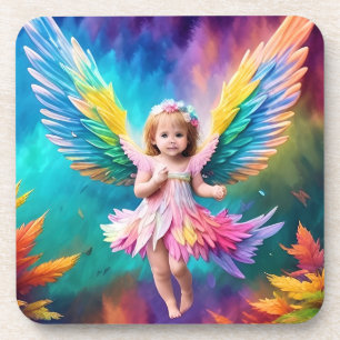 Dessous-de-verre Bébé Bébé Ange ailes Art-38424