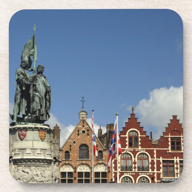 Dessous-de-verre Belgique, Brugge (aussi appelé Brug ou Bruge). UNE (Devant)