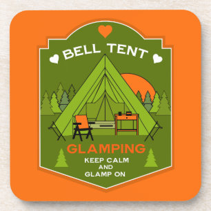 Dessous-de-verre Bell Tent Glamping
