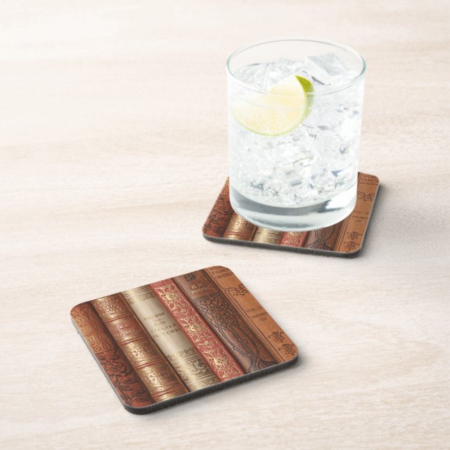 Dessous-de-verre Belle épines de livre (beige) (Côté Droit)