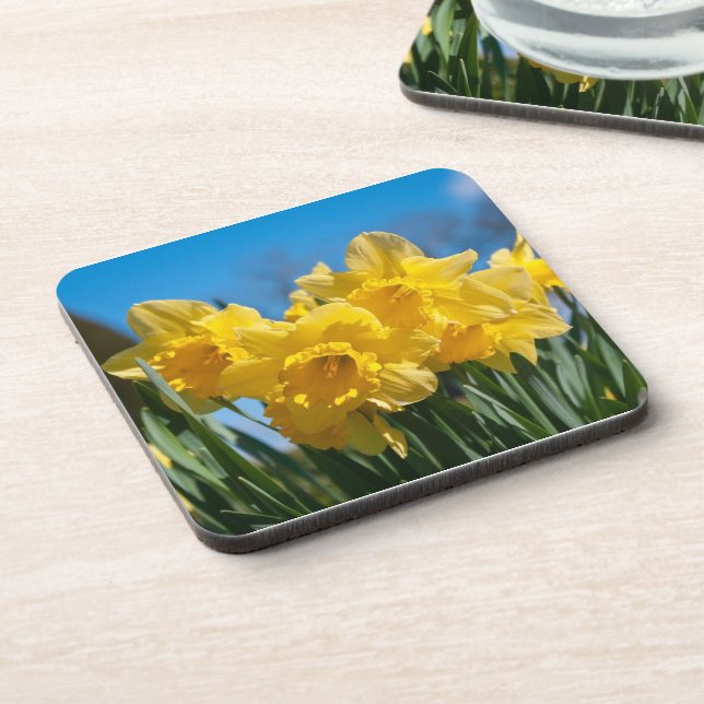 Dessous-de-verre Belles Daffodiles Jaunes (Côté gauche)