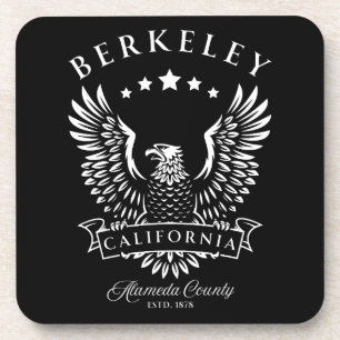 Dessous-de-verre Berkeley comté d'Alameda Californie aigle vintage