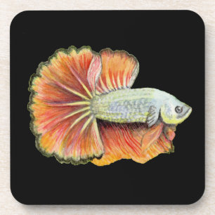 Dessous-de-verre Bétta Fish Beverage Coaster