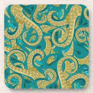 Dessous-de-verre Beverage Octopus Coaster Moderne