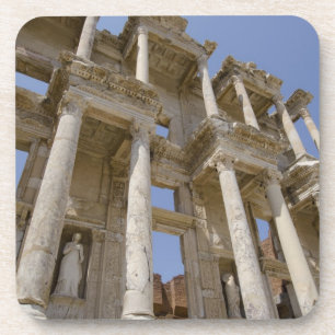 Dessous-de-verre Bibliothèque de Celsus, construite en 114-117 aprè
