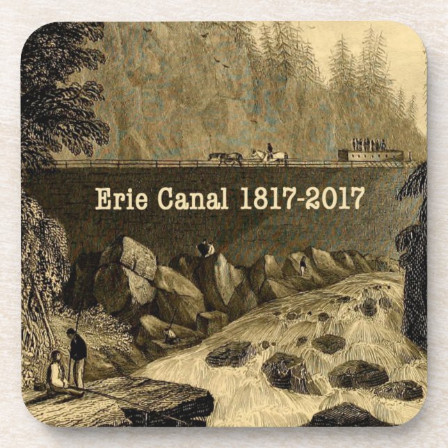 Dessous-de-verre Bicentenaire du canal Erie historique (Devant)