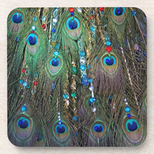 Dessous-de-verre Bijoux Peacock (Devant)