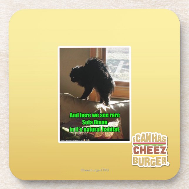 Dessous-de-verre Bison de sofa (Devant)