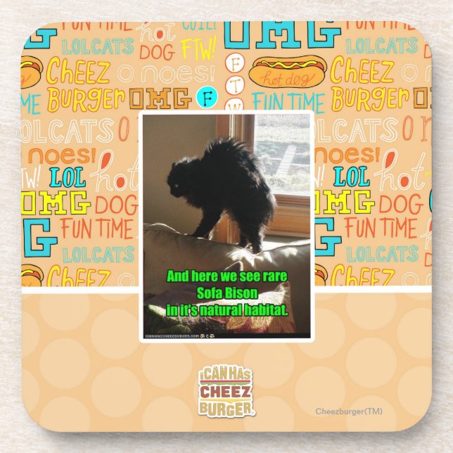 Dessous-de-verre Bison de sofa (Devant)