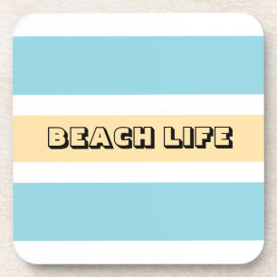 Dessous-de-verre Bleu Et Jaune