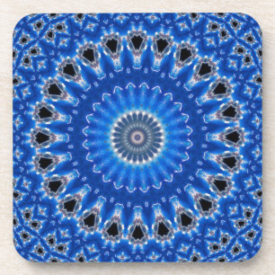 Dessous-de-verre Bleu tendance Motif Tropical Island Boho