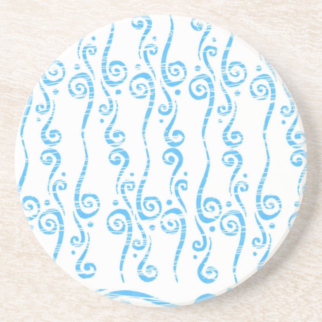 Dessous de verre Blue Swils (Devant)