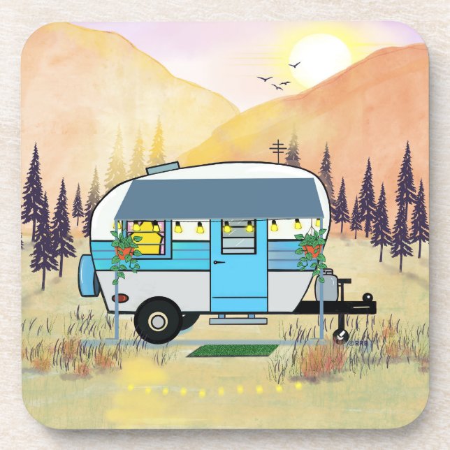 Dessous de verre Blue Trailer (Devant)