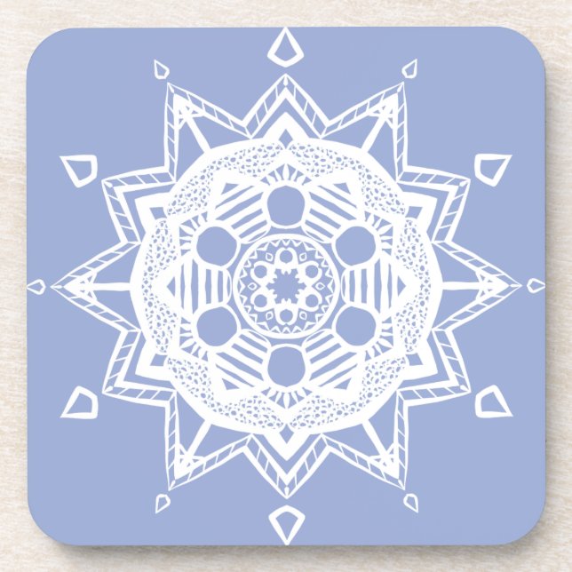 Dessous-de-verre Blueberry Mandala (Devant)