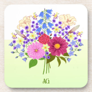 Dessous-de-verre Blumenstrauss Hard Plastic Coasters