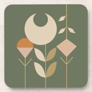 Dessous-de-verre Boho Abstrait Lily