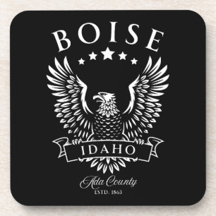 Dessous-de-verre Boise comté d'Ada Idaho Vintage Eagle