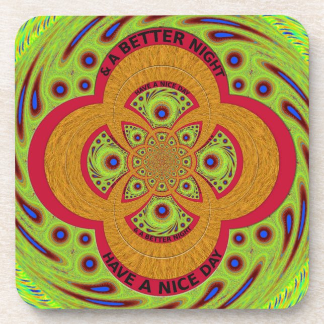 Dessous-de-verre Bonne journée (Devant)