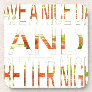 Dessous-de-verre Bonne journée