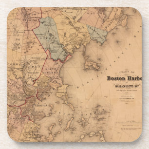 Dessous-de-verre Boston 1861