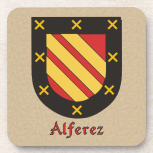 Dessous-de-verre Bouclier familial d'Alferez