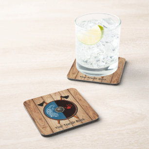 Dessous-de-verre Bouclier viking et axes