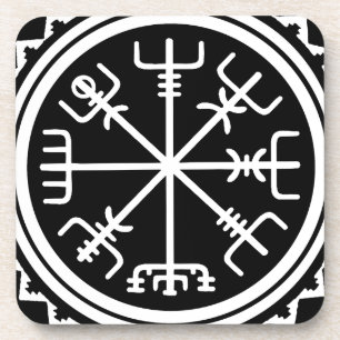 Dessous-de-verre Boussole Viking Vegvisir