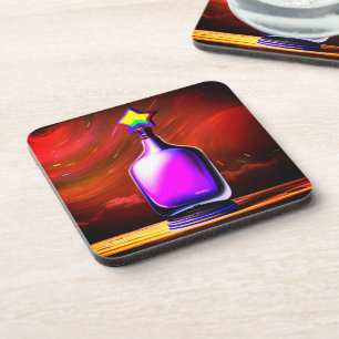 Dessous-de-verre Bouteille d'Artsy