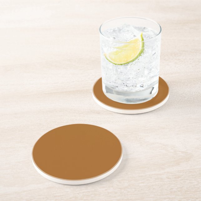 Dessous de verre Brown en grès (Côté)