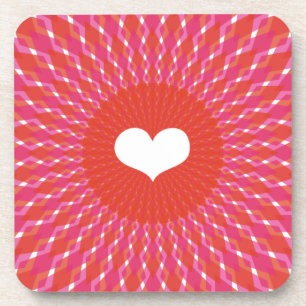 Dessous-de-verre Bruit de coeur de Valentine