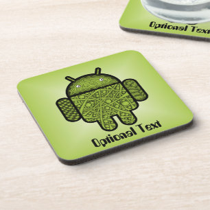 Dessous-de-verre Bubbles Doodle Character pour le robot Android™