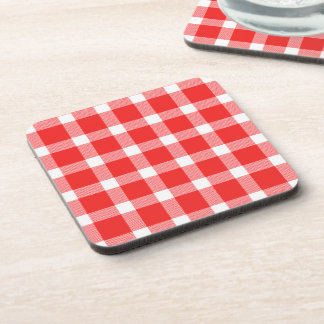 Dessous-de-verre Buffalo Rouge Blanc Carreaux De Fête Pique-Nique C