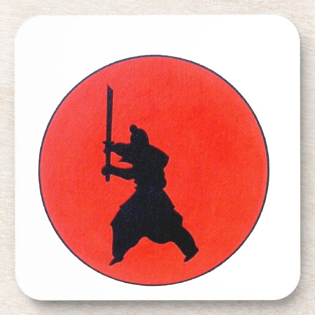 Dessous-de-verre Bushido japonais (Devant)
