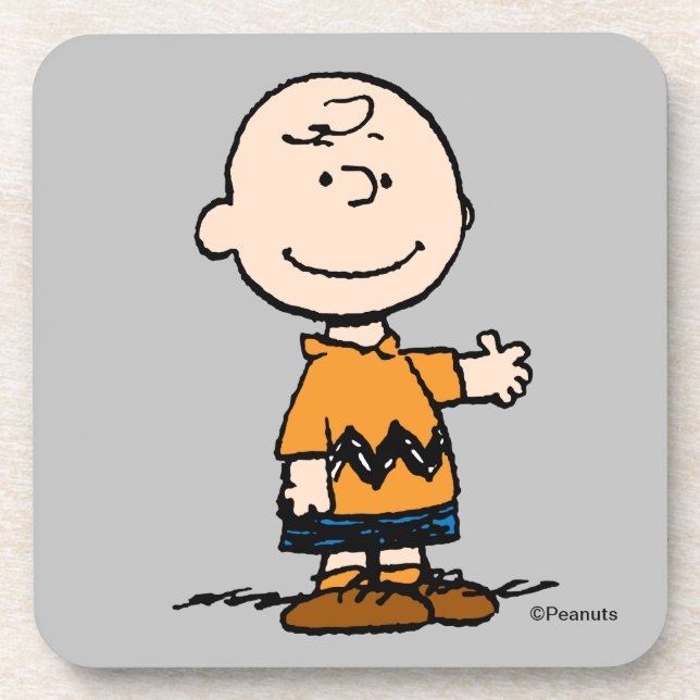 Dessous-de-verre cacahuètes | Charlie Brown (Devant)
