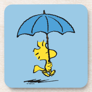 Dessous-de-verre cacahuètes   Parapluie bleu Woodstock